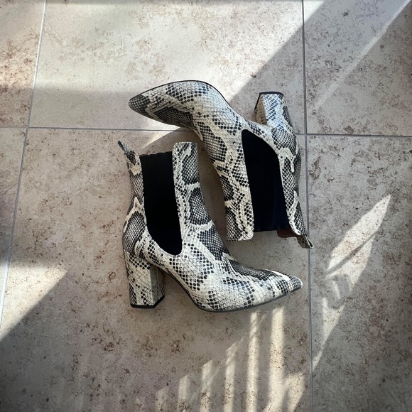 Snakeskin Boots - Picture 2 of 10
